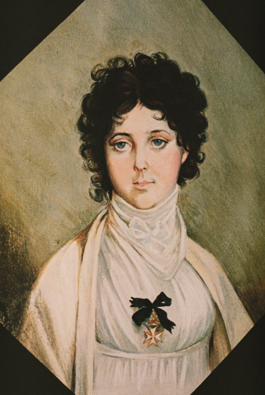 Lady Hamilton (ca. 1765-1815) av Johann Heinrich Schmidt