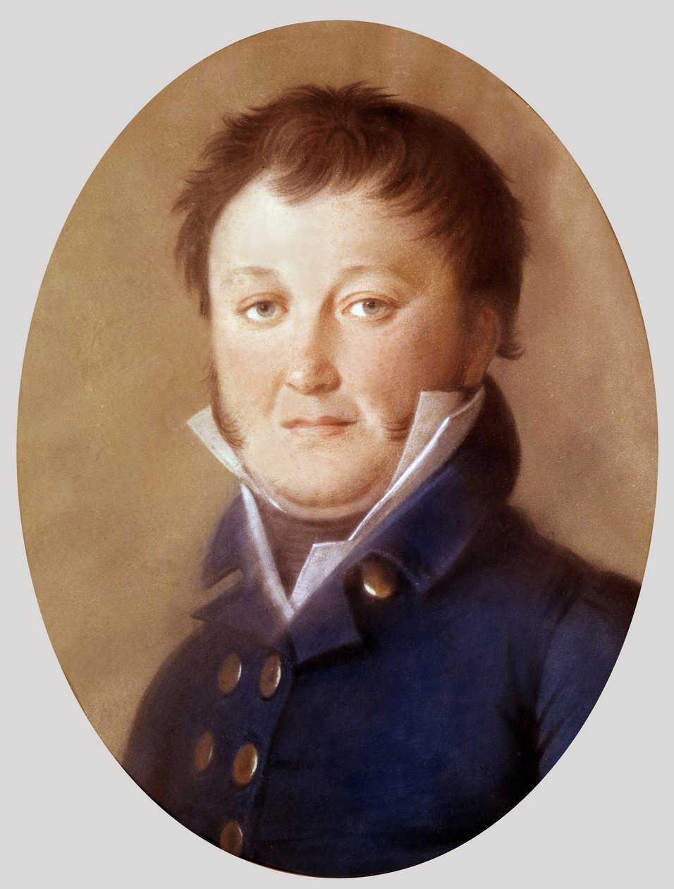 Portrett av Louis Constant Wairy av Johann Heinrich Schmidt