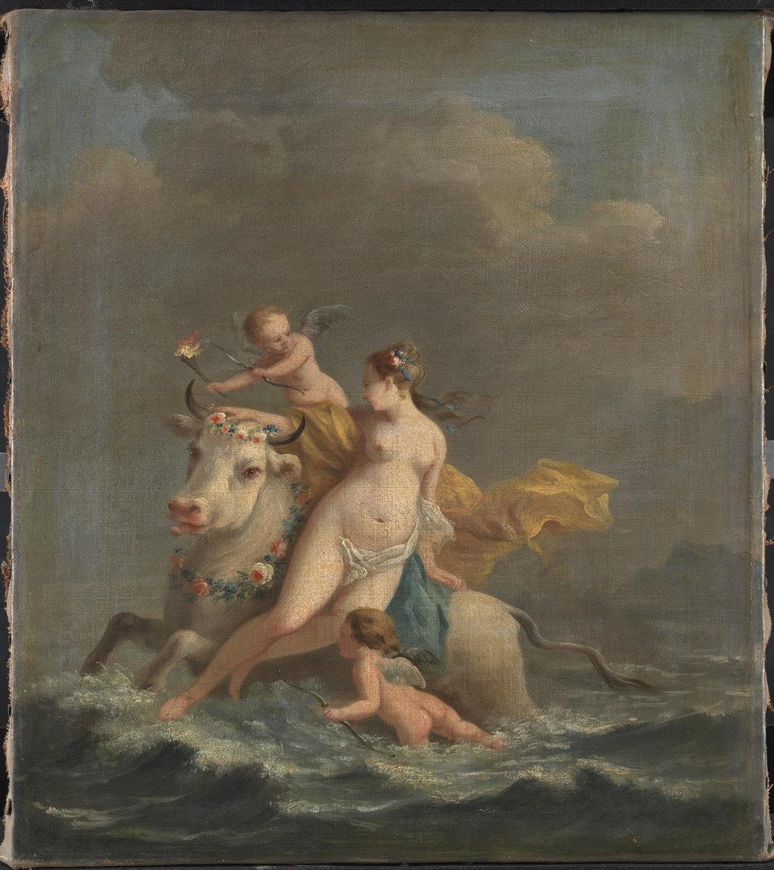 Voldtekten av Europa av Johann Heinrich Tischbein d.Æ.