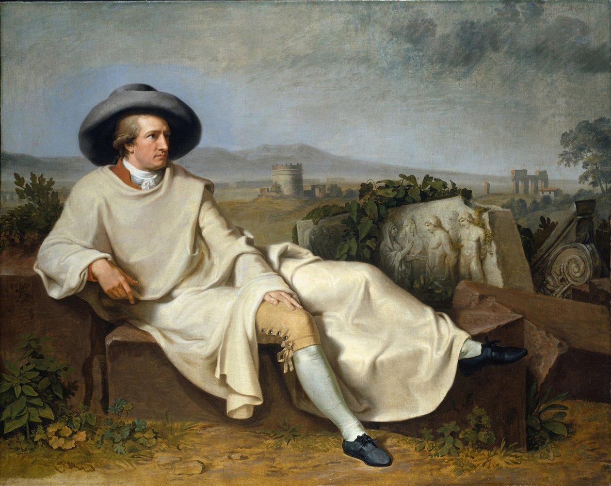 Goethe i Campagna, 1787 av Johann Heinrich Wilhelm Tischbein