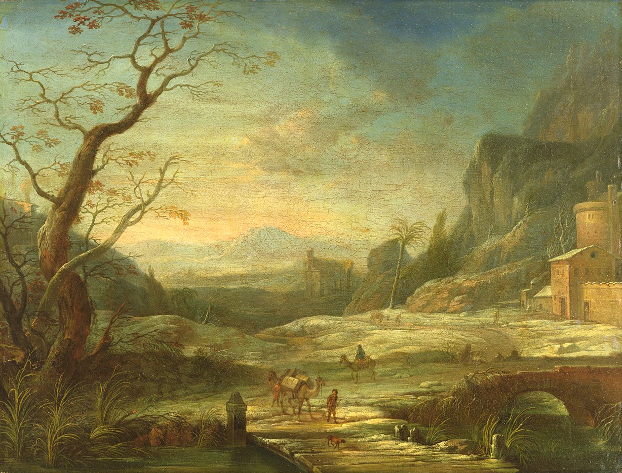 Orientalsk landskap av Johann Holst