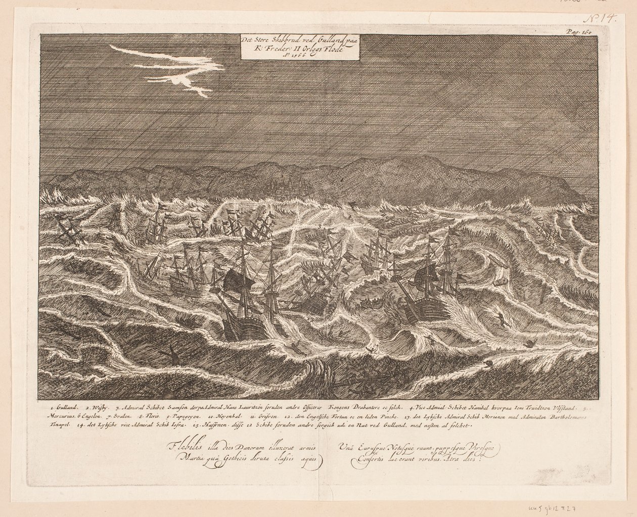 Forliset ved Gulland, 1566 av Johann Husman