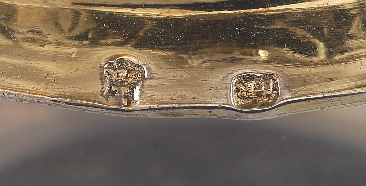 Detalj av en tankard, Danzig, ca. 1680 av Johann II Rohde