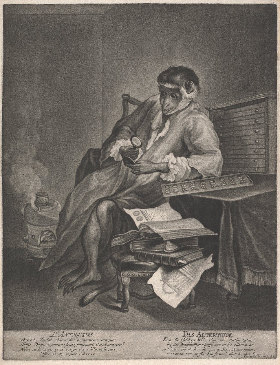 Antikvitetsforhandleren av Johann Jacobus Haid