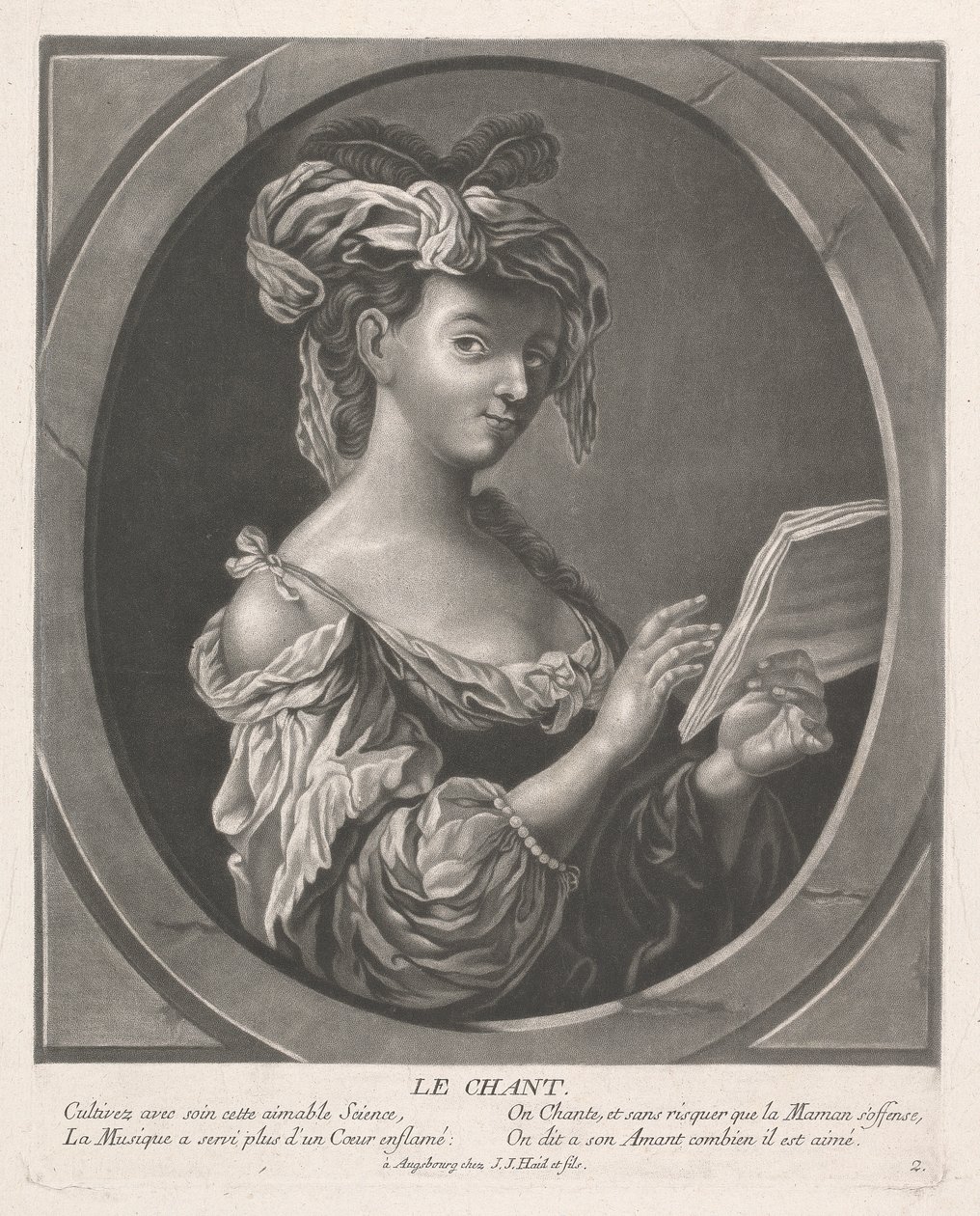 Sang av Johann Jacobus Haid