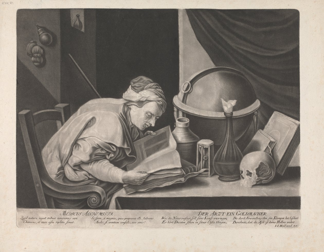 Doktor alkymist av Johann Jacobus Haid