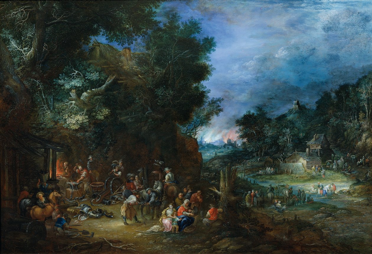 brannen av Johann Jakob Hartmann