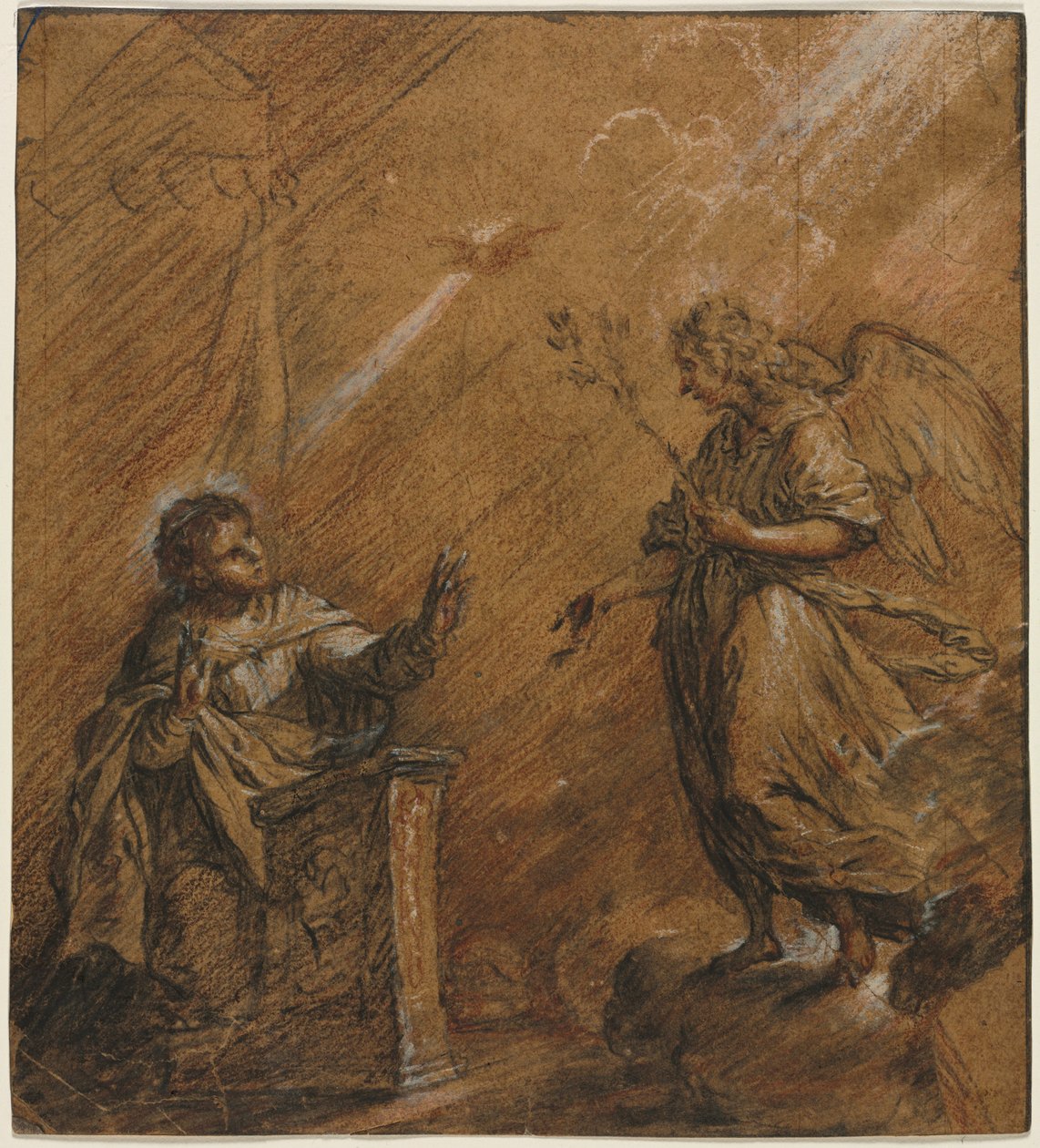 Bebudelsen, siste tredje 1600-tallet. av Johann Jakob von Sandrart