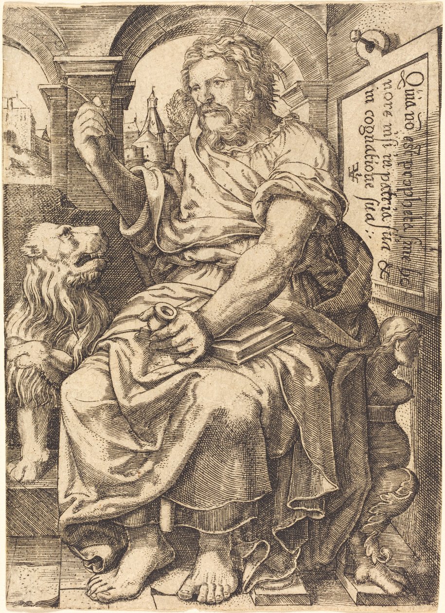 Sankt Markus av Johann Ladenspelder