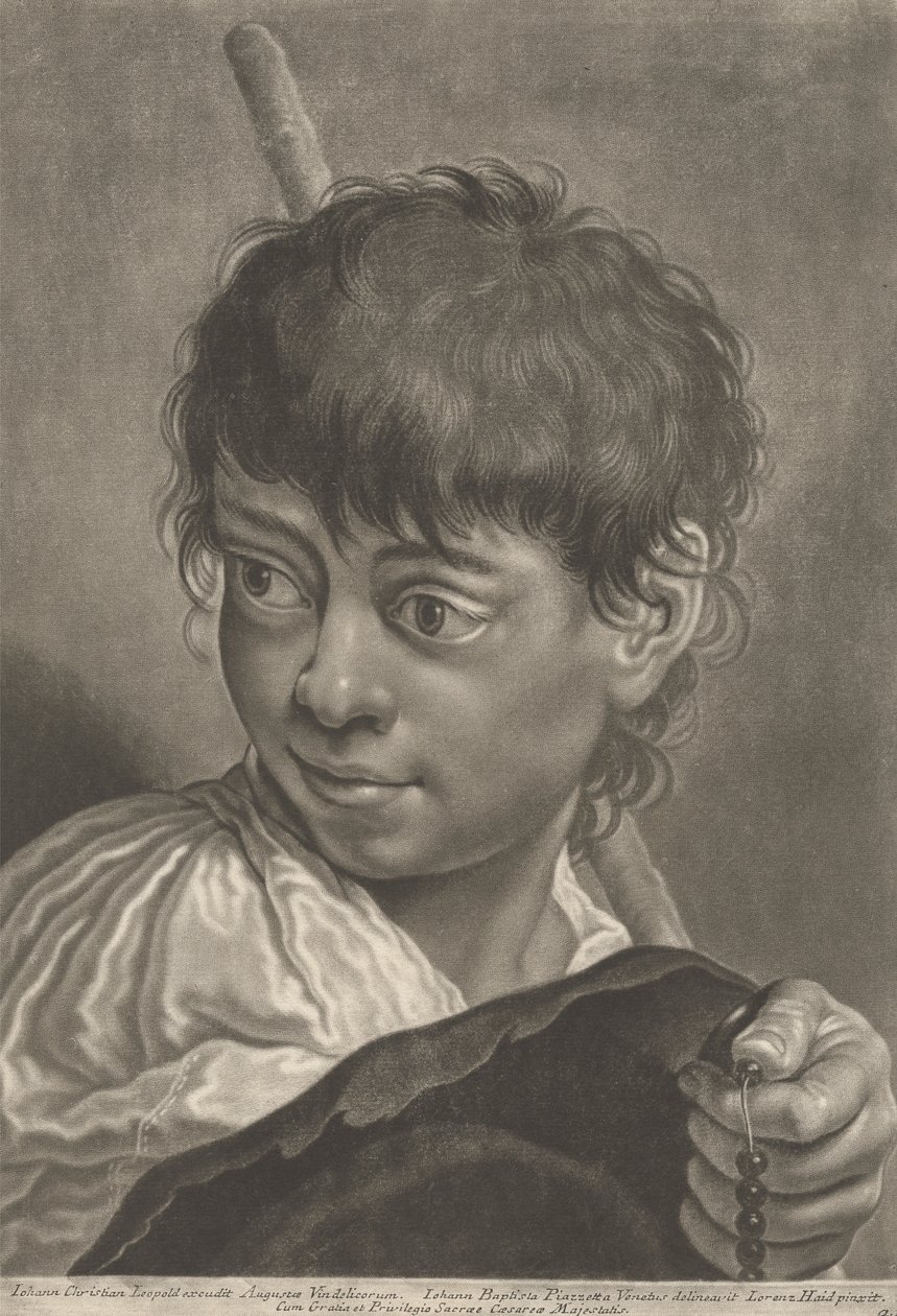 Den unge hengivne av Johann Lorenz Haid