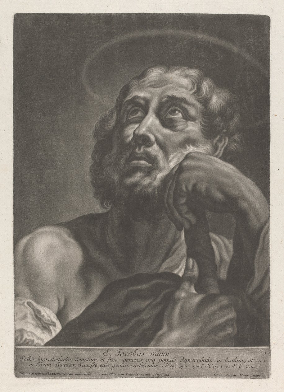 S. Jacobus Minor av Johann Lorenz Haid