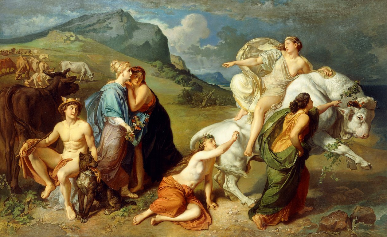 Europa, av Johann Paul Adolf Kiessling