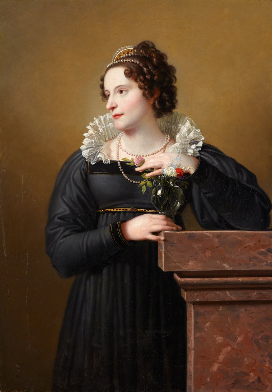 Portrett av Florentina Troclet-Fautz av Johann Peter Krafft