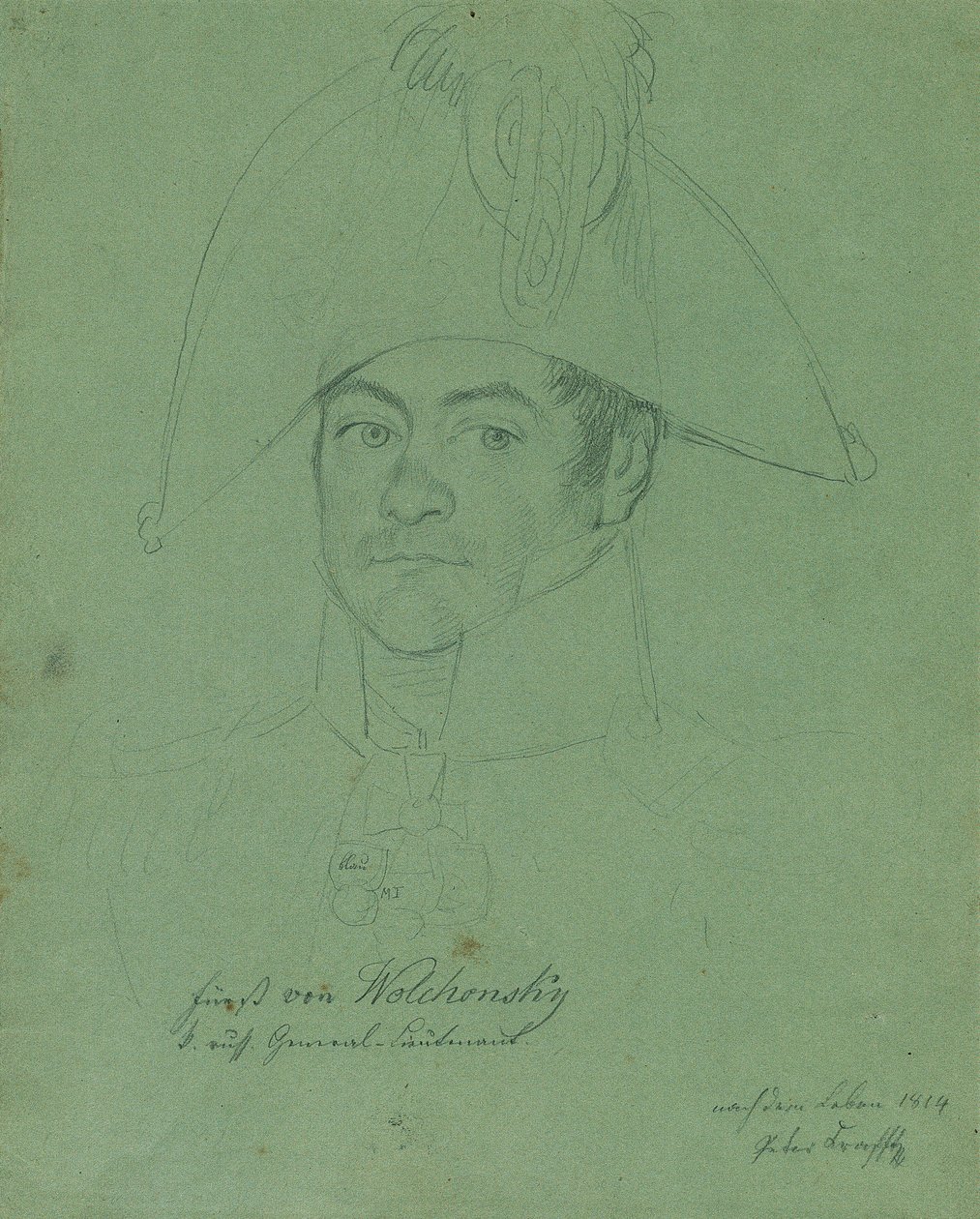 Prins von Volkhonsky av Johann Peter Krafft