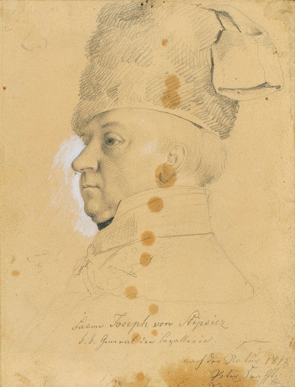 General Joseph Baron von Stipsicz av Johann Peter Krafft