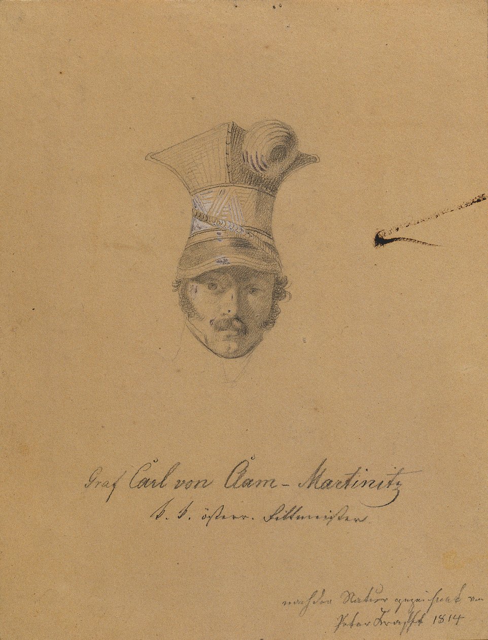 Graf Karl von Clam-Martinez av Johann Peter Krafft
