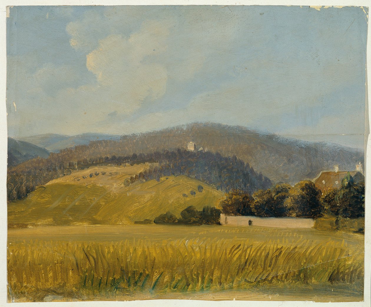 landskap nær Baden av Johann Peter Krafft