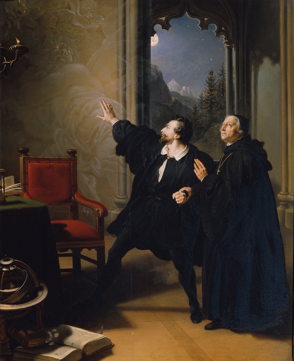 Manfreds dødstime av Johann Peter Krafft