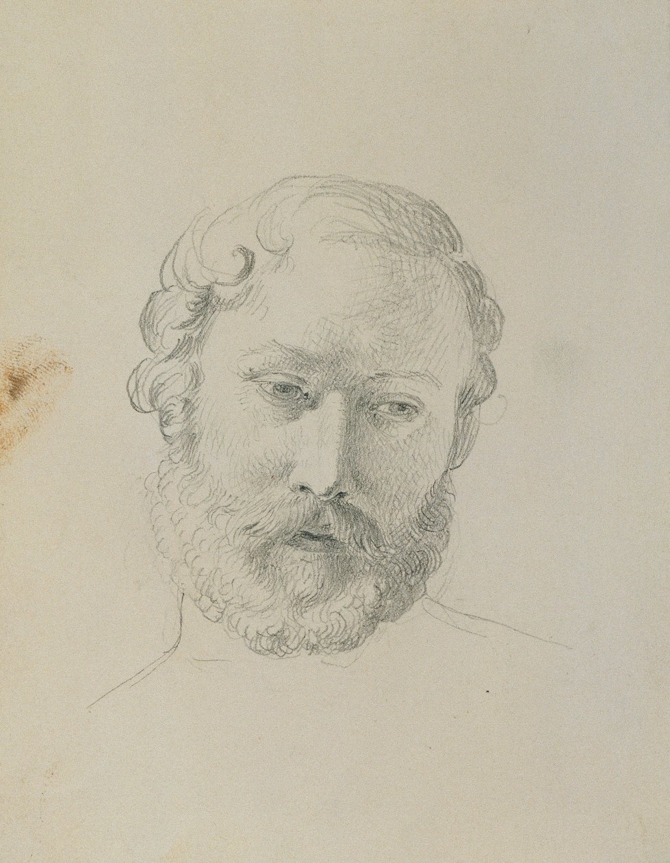 Studie for "Rüdiger og Angelika" av Johann Peter Krafft