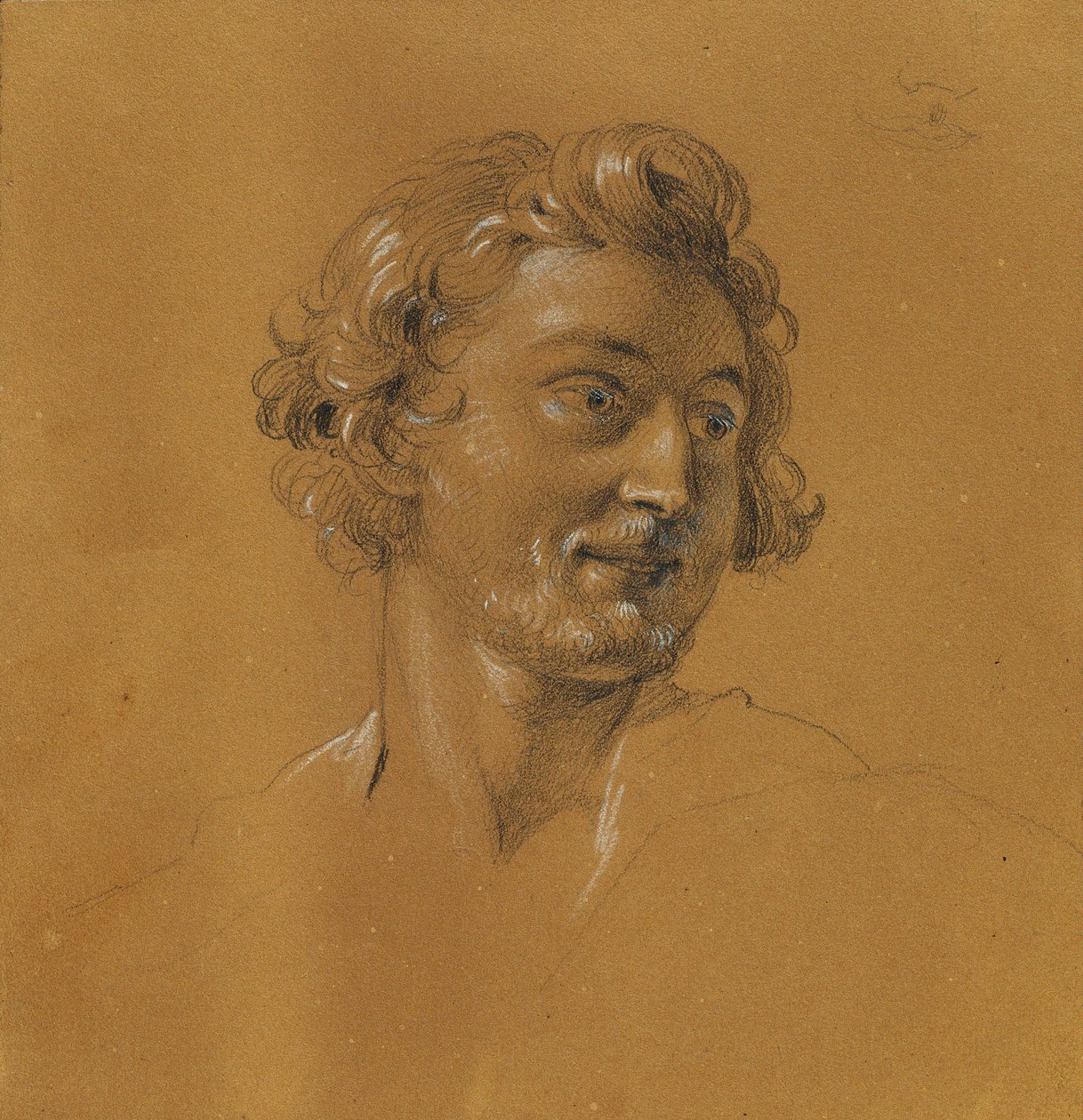 Studie for "Rüdiger og Angelika" av Johann Peter Krafft