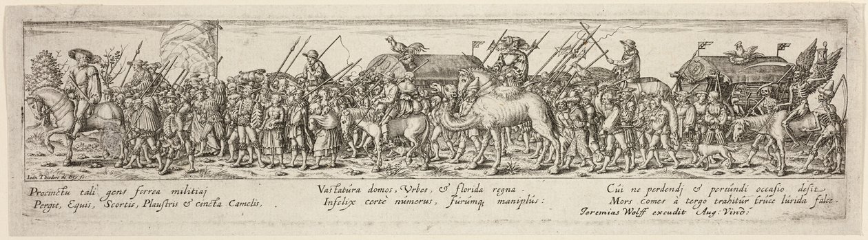 Dødens triumf av Johann Theodor de Bry
