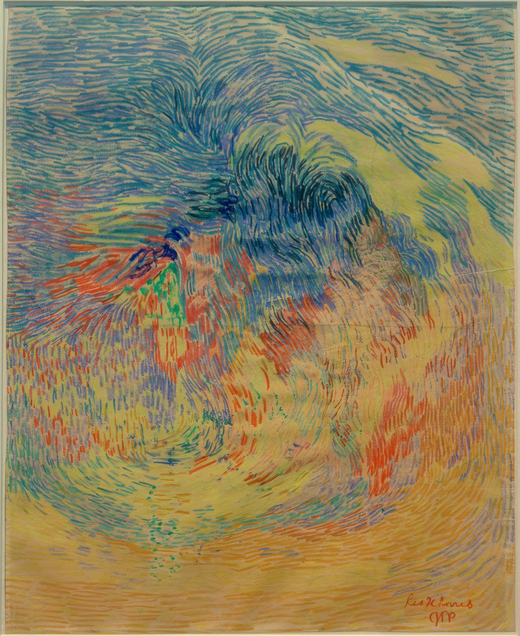 Les Xhorres, en 1900 av Johan Thorn Prikker