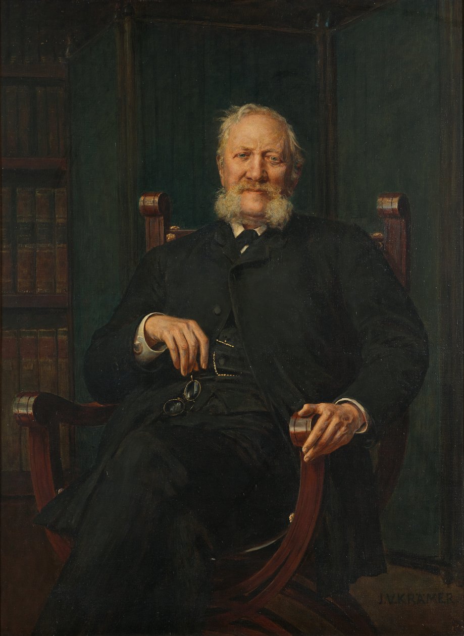 Dr. Karl Stremayr av Johann Victor Krämer