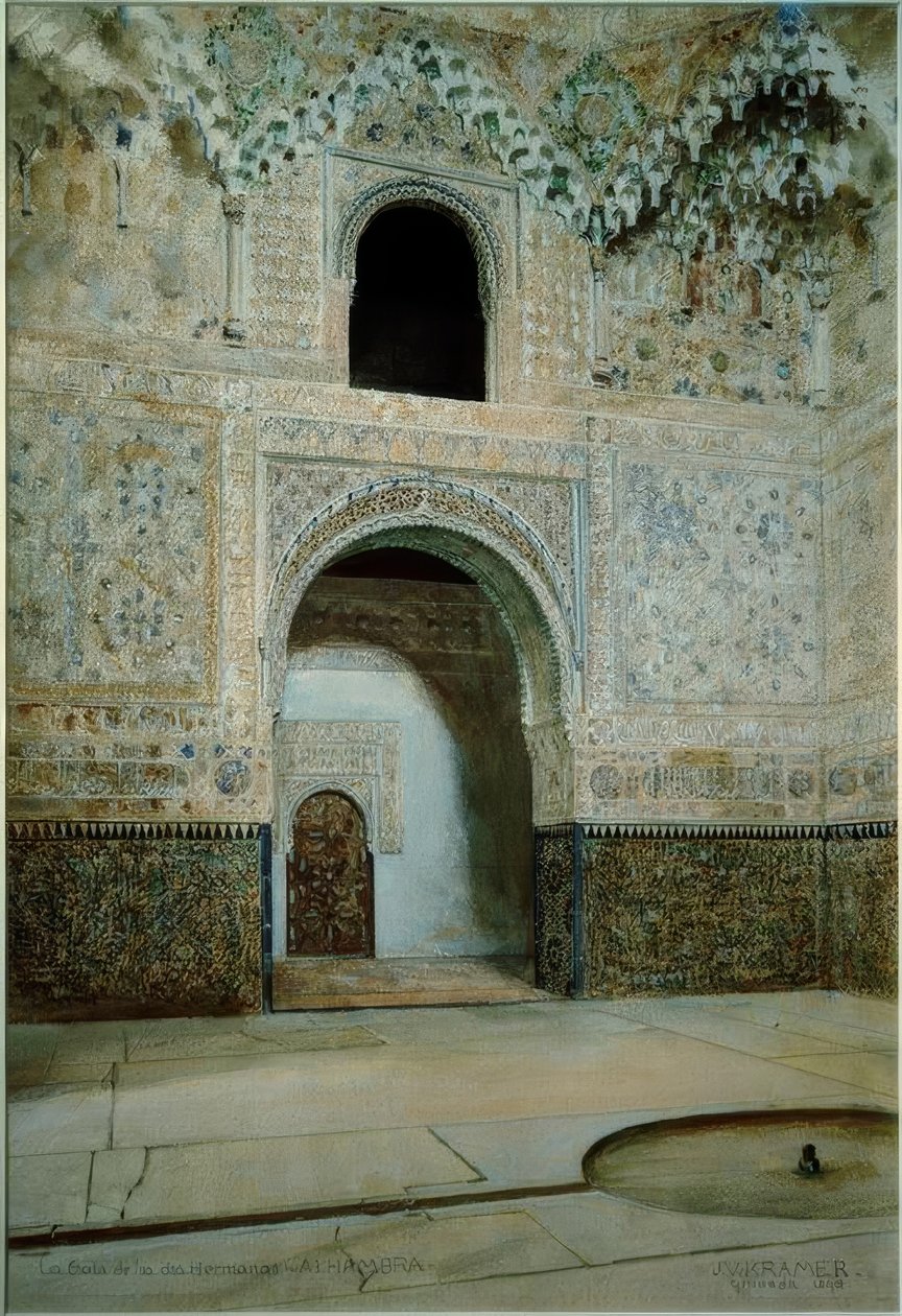 Hall av de to søstrene av Johann Viktor Krämer
