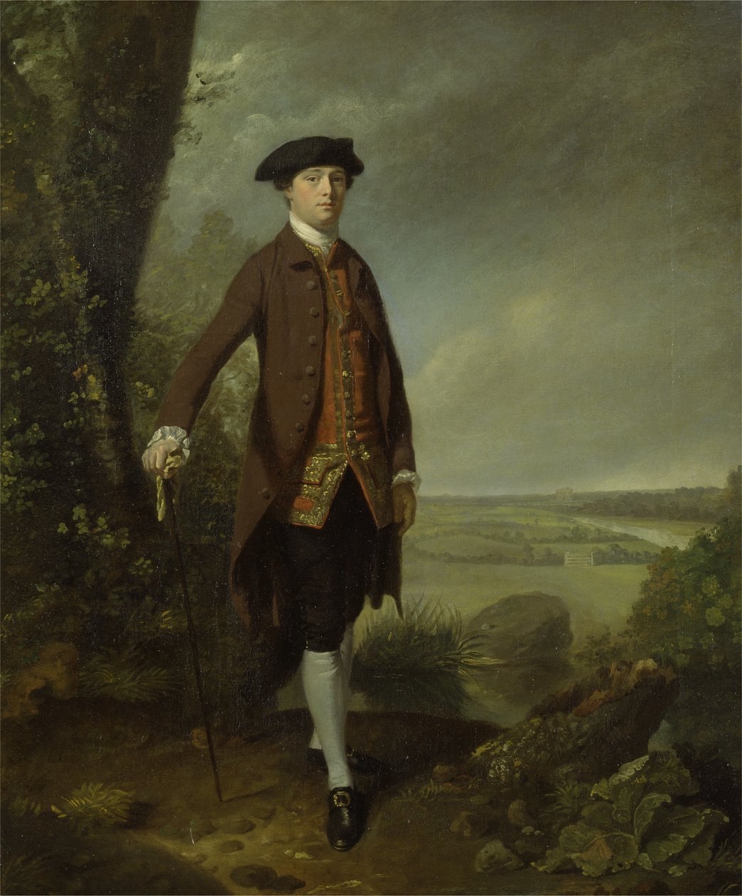 Thomas LeBlanc, ca. 1765-70 av Johan Joseph Zoffany