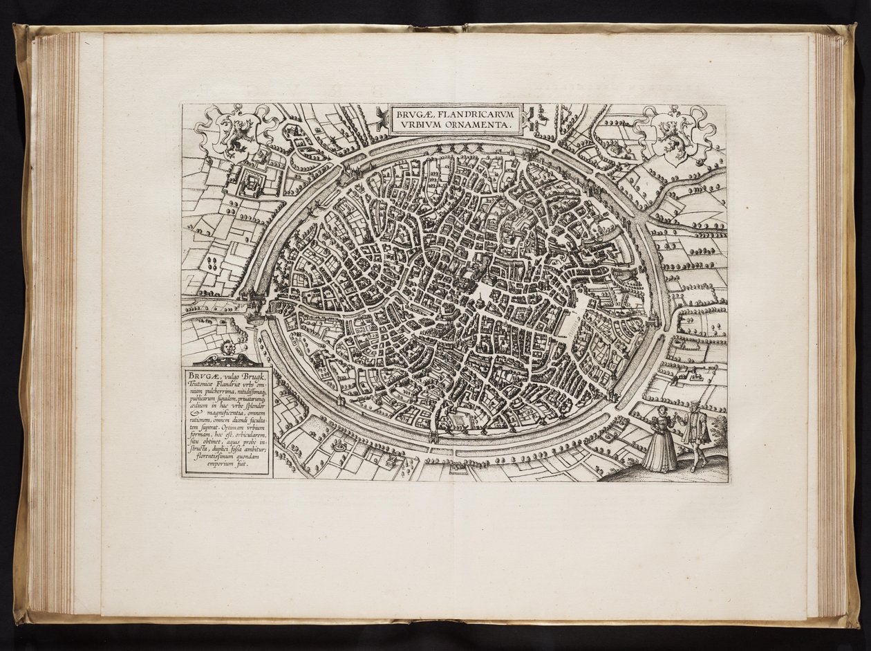 Verdens bybøker av Johannes Janssonius 1657 av Johannes Janssonius Waasbergen