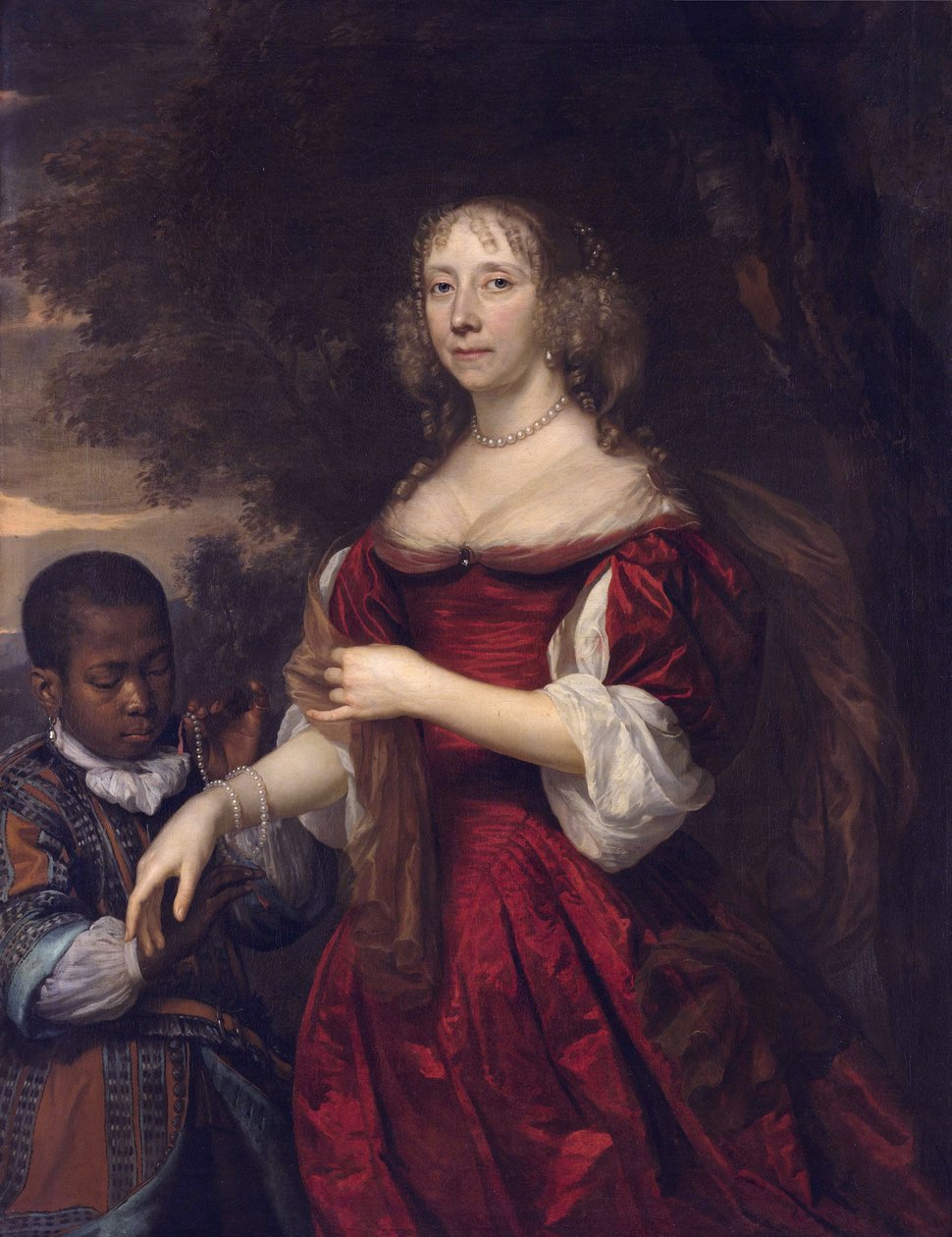 Portrett av Margaretha van Raephorst (1625-1690) av Johannes Mytens