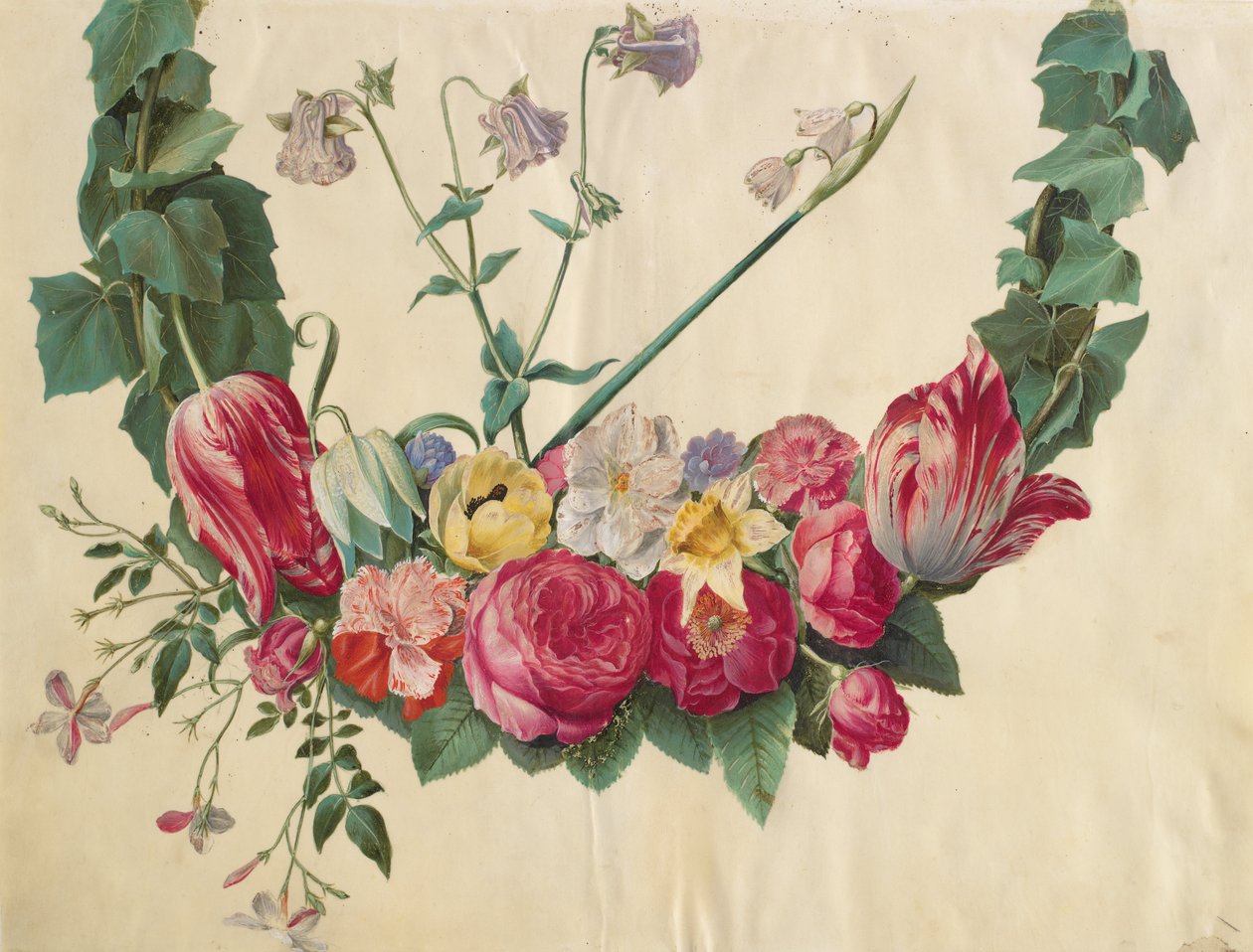Blomstervintre av Johannes Simon Holtzbecher