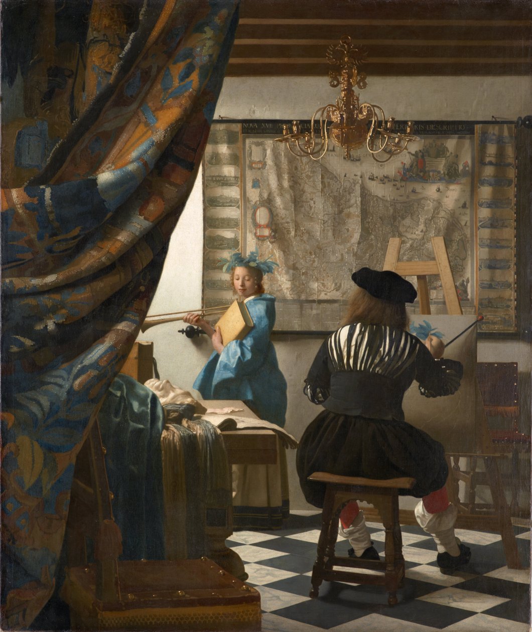 Kunsten å male av Jan Vermeer van Delft