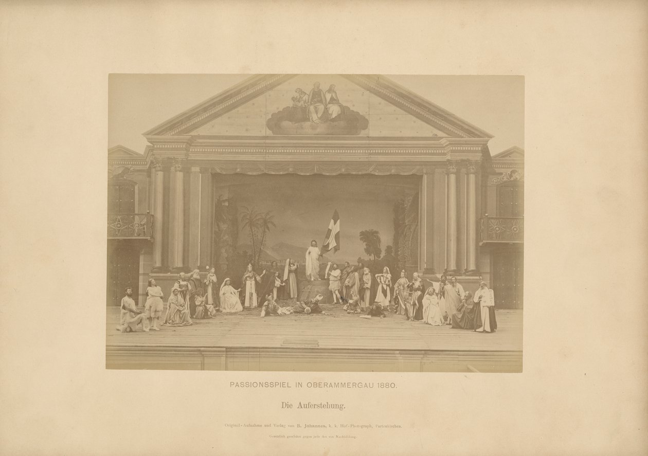 Passion Play of Ober-Ammergau - The Resurrection av Johannes Bernhard