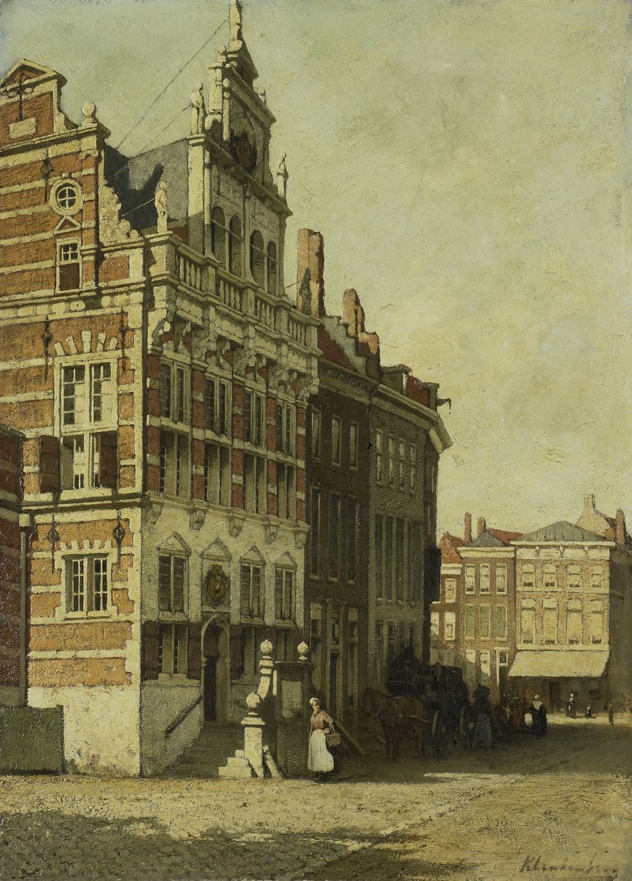 Rådhuset, Haag av Johannes Christiaan Karel Klinkenberg