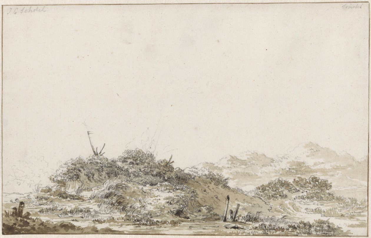 sanddynelandskap av Johannes Christiaan Schotel