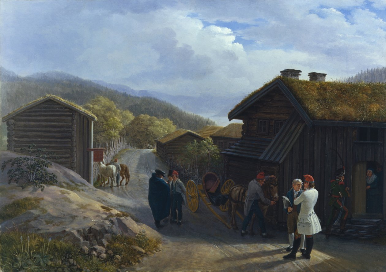 Løsnes in Gudbrandsdalen av Johannes Flintoe