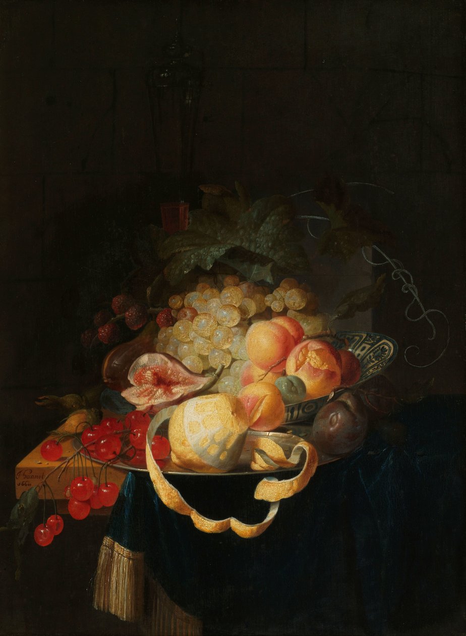 Stilleben med frukt av Johannes Hannot