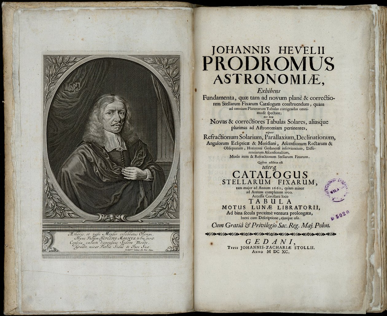 Johannes Hevelius, Prodromus for astronomi, 1690 av Johannes Hevelius