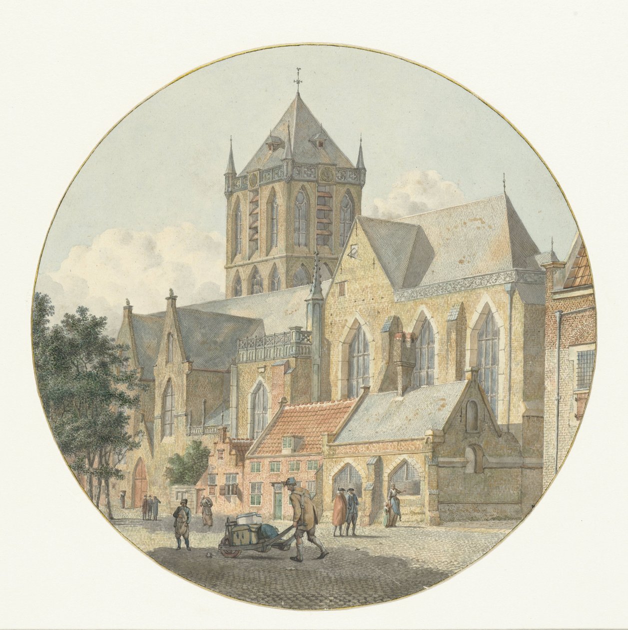 St.-Jacobs-kirken i Utrecht av Johannes Huibert Prins