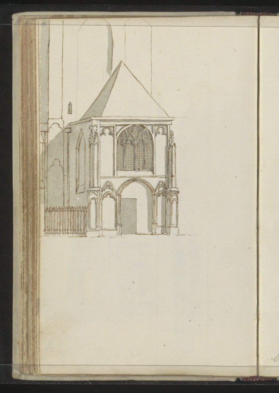 Gamle kirken i Delft av Johannes Huibert Prins