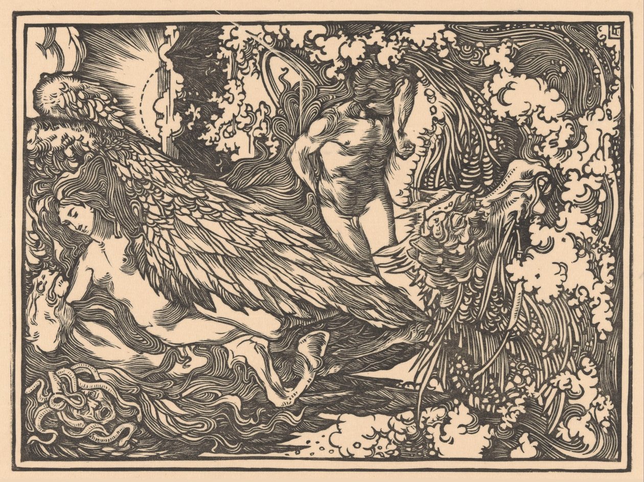 Perseus i Andromeda av Johannes Josephus Aarts