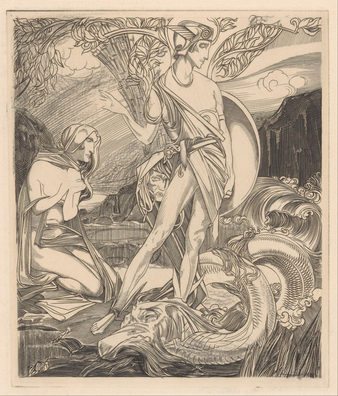 Perseus i Andromeda av Johannes Josephus Aarts