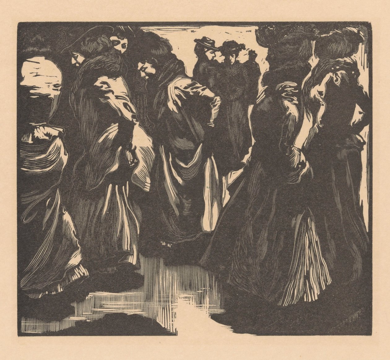 Kvinner i regnet av Johannes Josephus Aarts