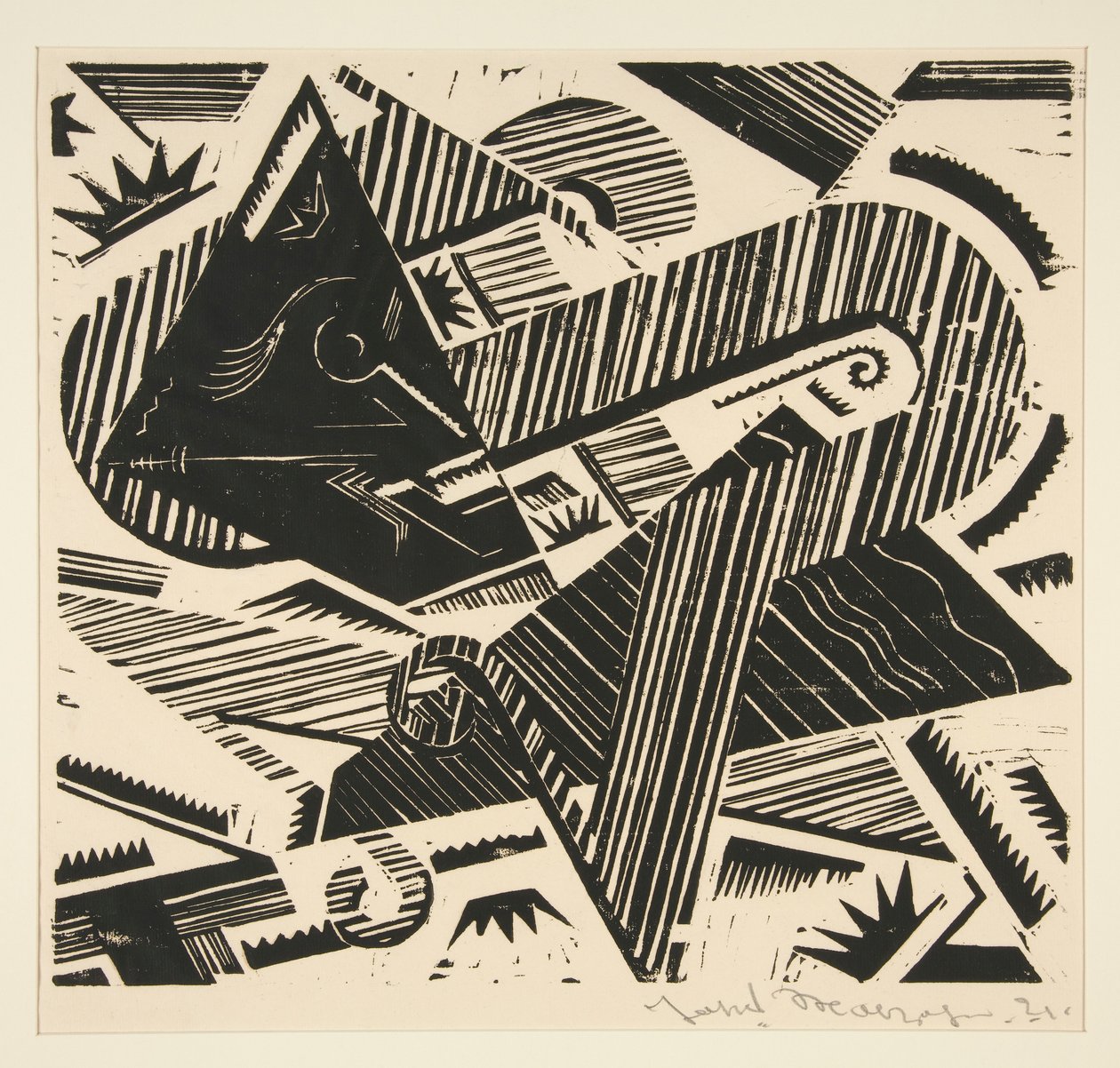 Arbeid 35 av Johannes Molzahn