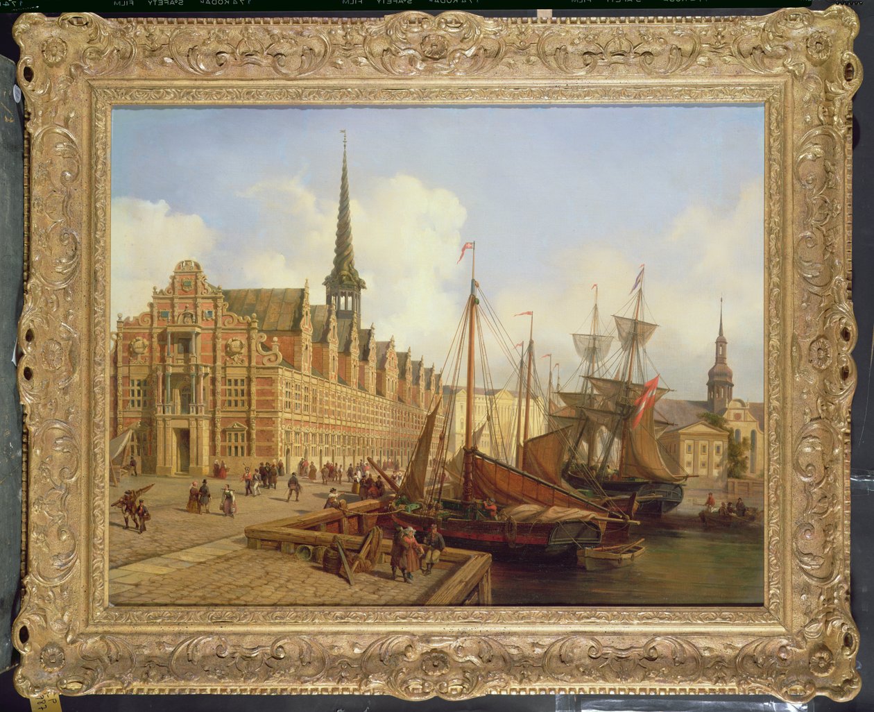 Børsen, København av Johannes Rutten