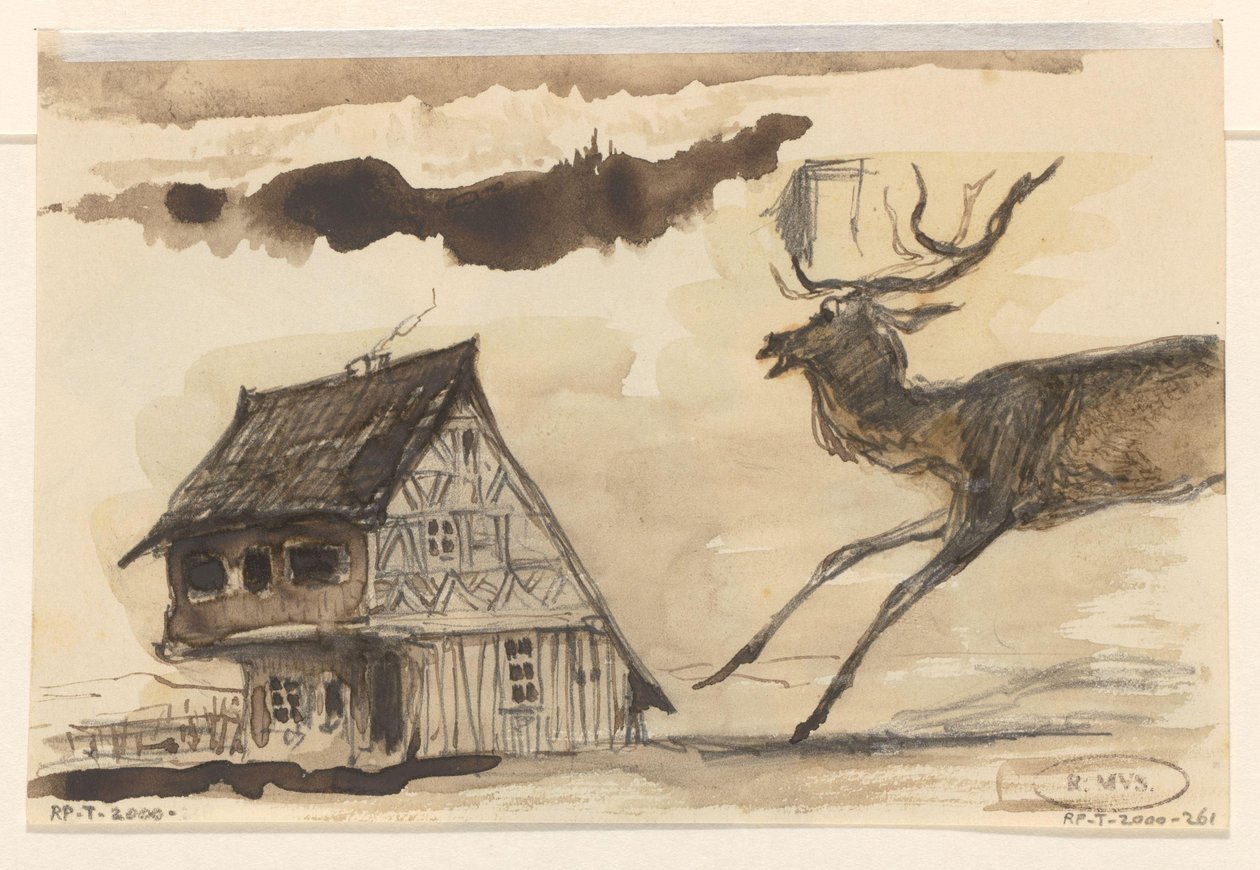 Hus og hjort av Johannes Tavenraat