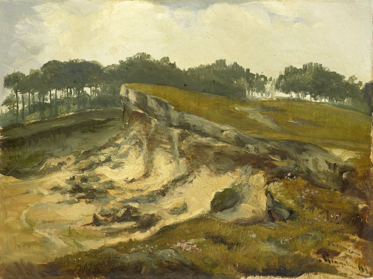 Sandgraving av Johannes Tavenraat