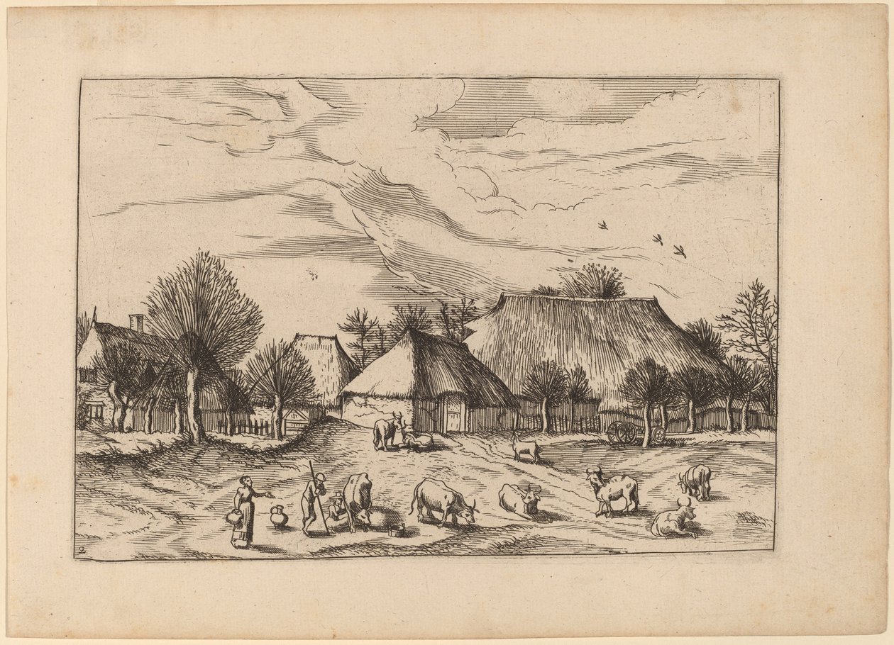 Farms   1243548   no       norwegian Successfully Translated  Original: Seascape with a Fortified City at Right, Islands at Left and a Cottage in the Foreground, c1882. Translat: Seascape with a Fortified City at Right, Islands at Left and a Cottage in the av Johannes and Lucas van Doetechum after Master of the Small Landscapes