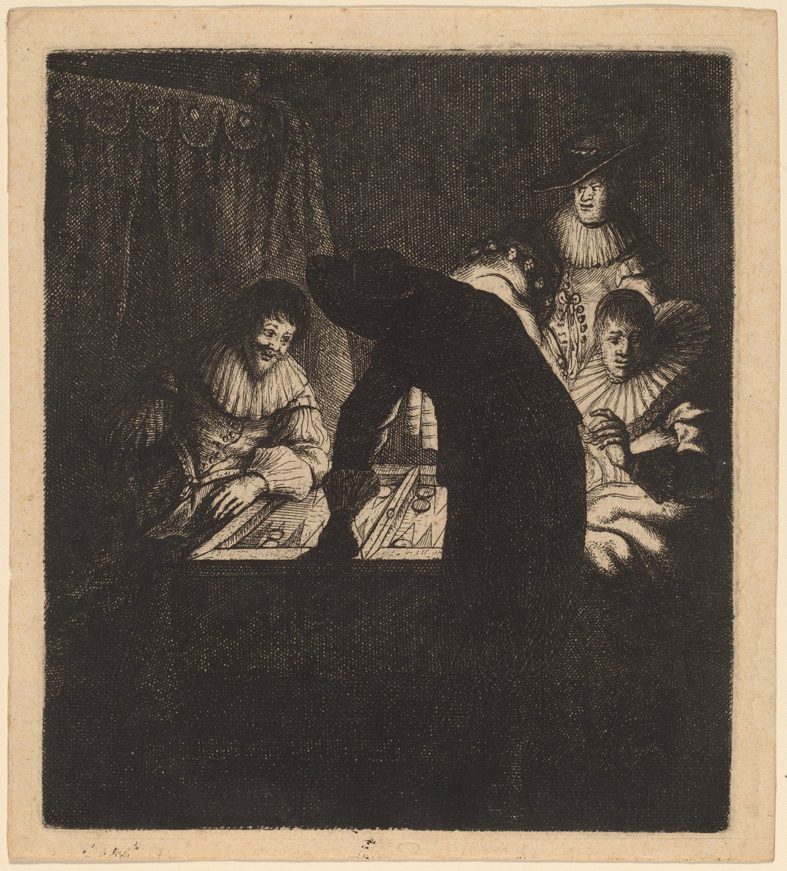 Backgammon-spillerne av Johannes van Vliet
